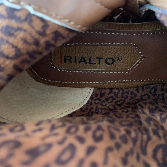 Rialto Ferrell brown Almond-toe over the knee Boots Women's US 8 M MINT - Picture 8 of 11